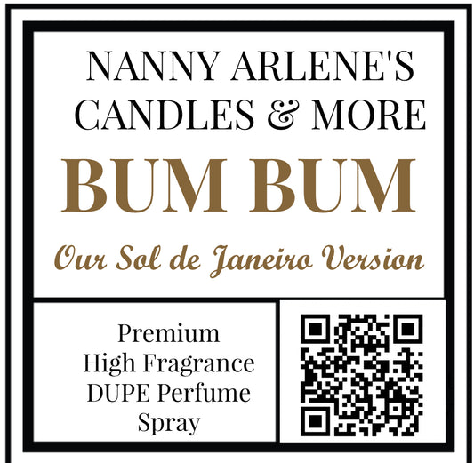Dupe Bum Bum scented Spray Perfume