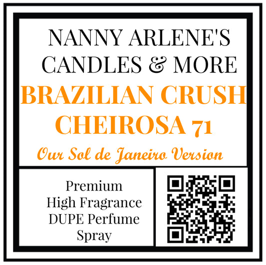 Dupe Spray of Brazilian Crush Chierosa 71 Perfume
