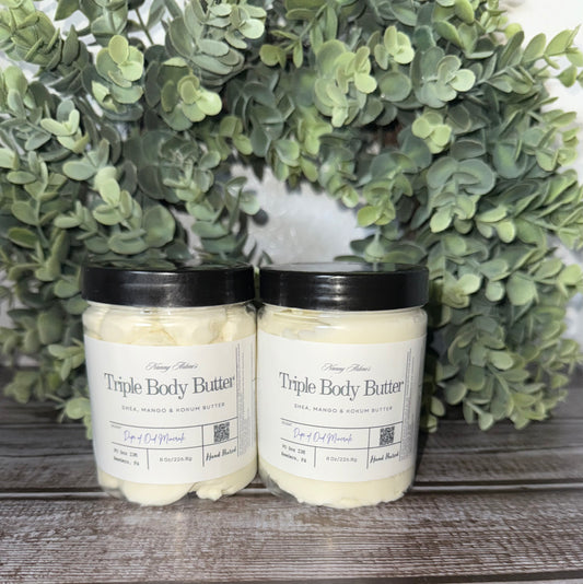 Healing Triple Butter Body Butter with Aloe and Comfrey Oil scented in the dupe of Oud Minerale (M)