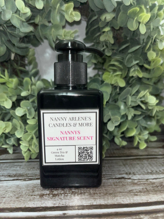 Nanny's Signature Scent Green Tea & Matcha Lotion