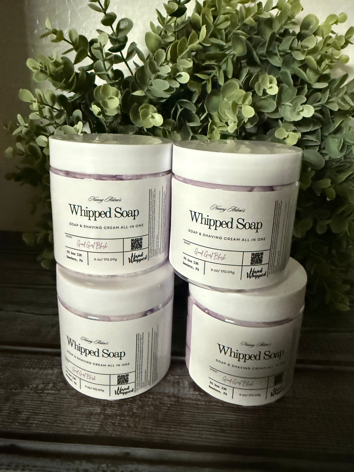 Good Girl Blush dupe scented Whipped Soap