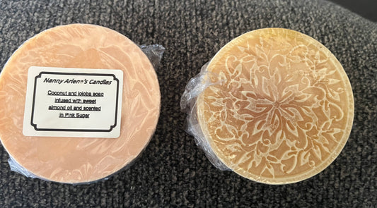 Coconut and jojoba soap