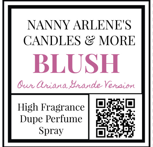 Women's DUPE of Blush by Ariana Grande
