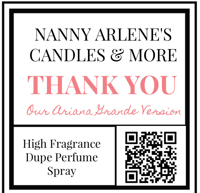 Women's DUPE of Thank You by Ariana Grande