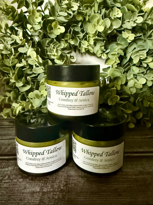Comfrey & Arnica Whipped Tallow