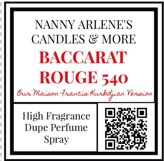 DUPE of Baccarat Rouge 540