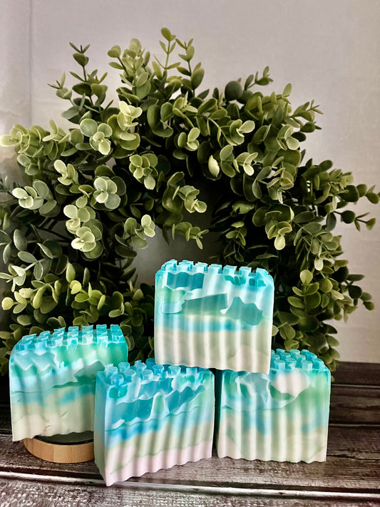 Shea, Aloe & Olive Oil Soap-ICED VANILLA WOODS