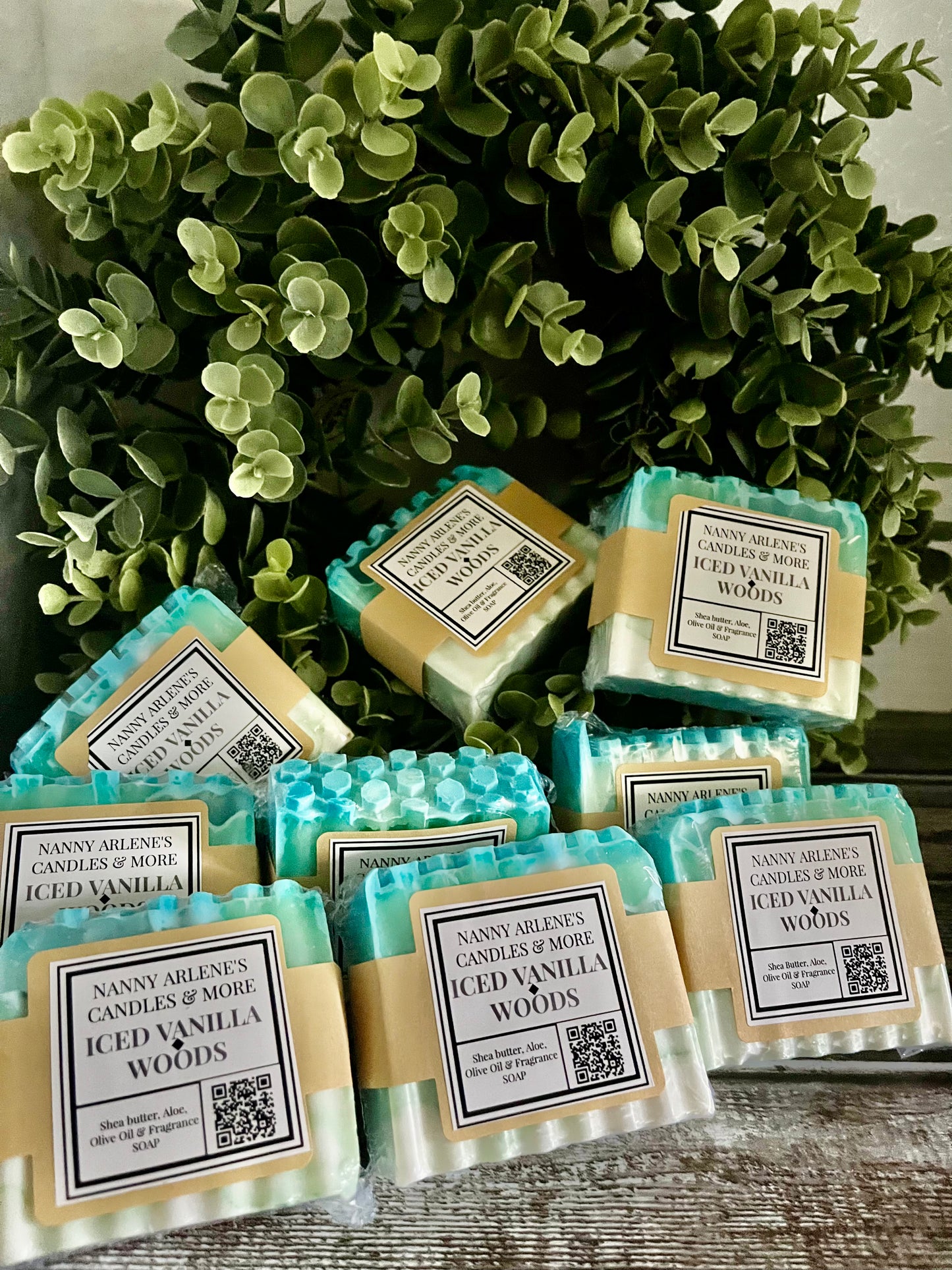 Shea, Aloe & Olive Oil Soap-ICED VANILLA WOODS