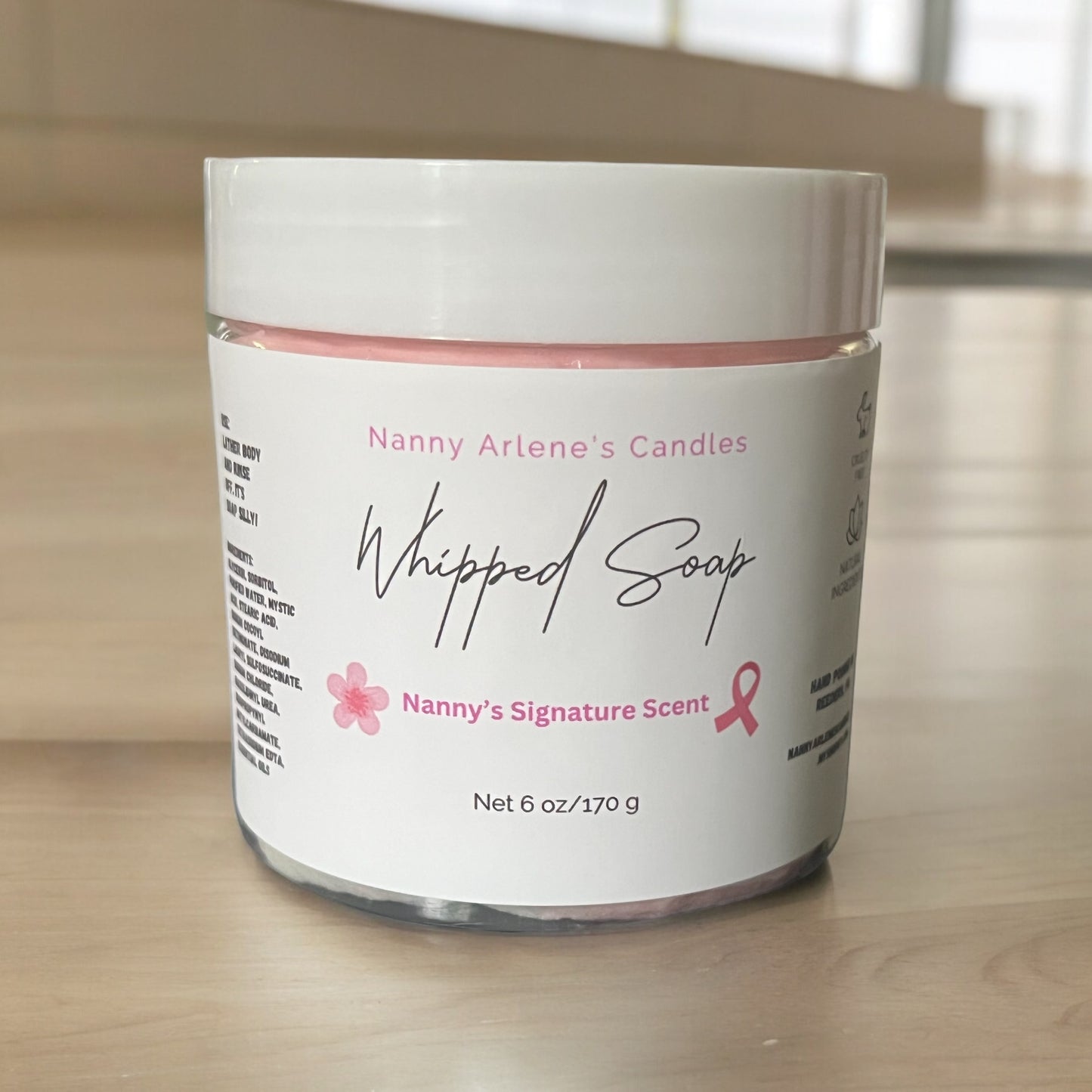 6oz Nanny's Signature Scent Whipped Soap