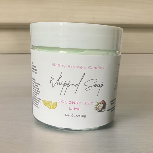 Coconut Key Lime Whipped Soap