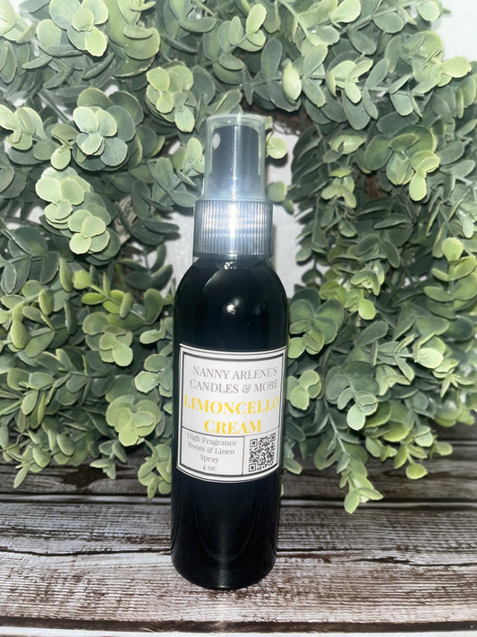 Limoncello Cream Room & Linen Spray