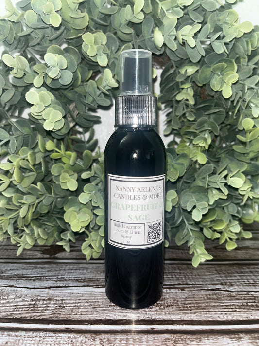 Grapefruit & Sage Room and Linen Spray