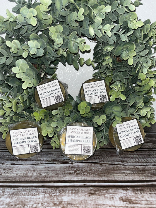 African Black Shampoo Bar