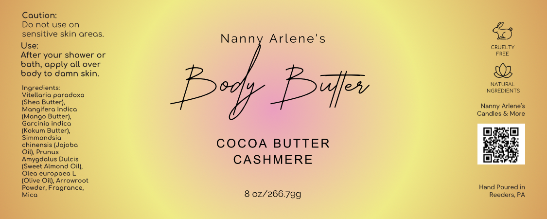 Coca Butter Cashmere Body Butter