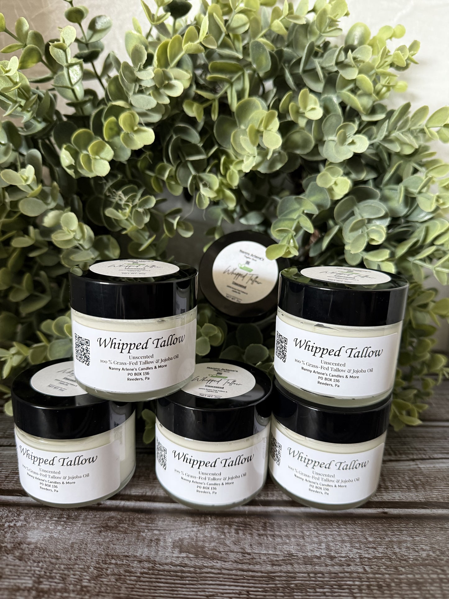 2 oz Unscented Grass-fed Tallow cream