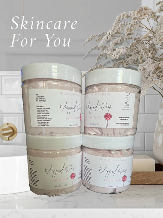 Pink Sugar Whipped Soap